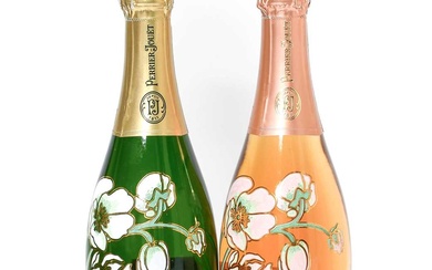Perrier-Jouët 2006 Belle Epoque Champagne (one bottle), Perrier-Jouët 2004 Belle Epoque Rosé