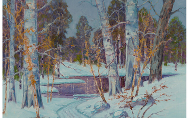 Peter Lanz Hohnstedt (1872-1957), Winter Serenity