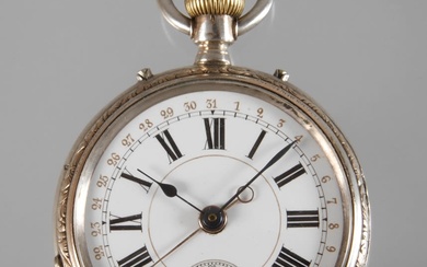 Pocket watch with date