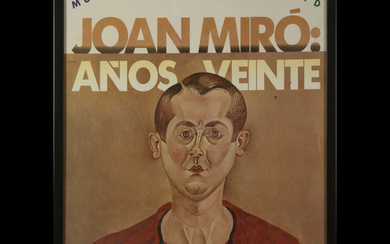 Poster, Joan Miró, Ibiza, Carl Van der Voort Gallery, 1972