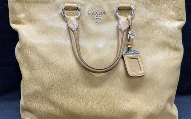 Prada Tan Leather Handbag, Italy