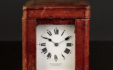 R & Co, Paris Brass Petite Sonnerie Carriage Clock