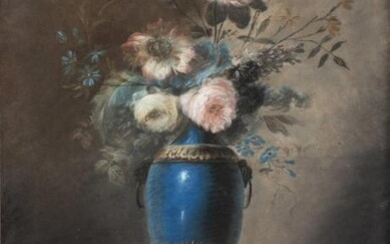 Robert de la HOULIERE (1741-1800) "Bouquet de fleurs