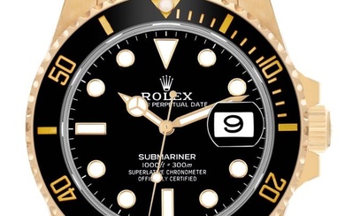 Rolex Submariner Black Dial Yellow