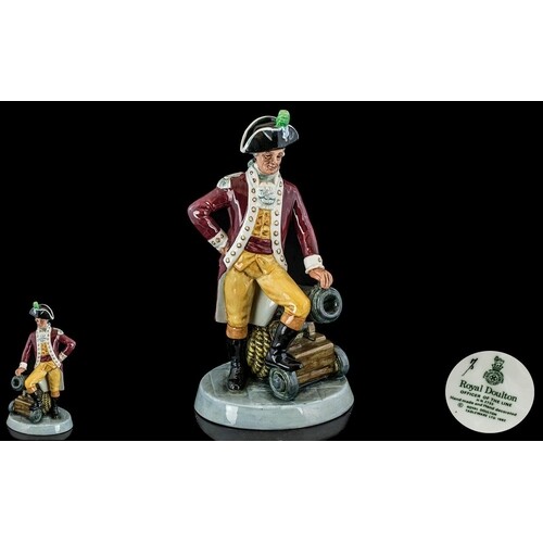 Royal Doulton Hand Painted Porcelain Figure ' Officer of The...