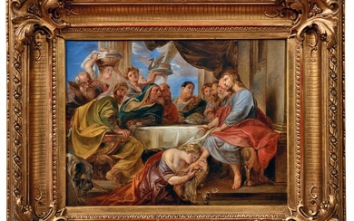 Rubens, Peter Paul - Kopie nach: Christus im Haus des Pharisäers Simon