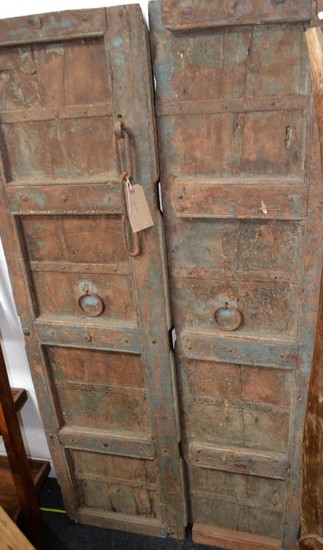 SUPER QUALITY!! Rajasthani 400 year old approx pair of doors...