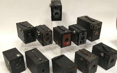 Set of 11 DETECTIVE plate cameras