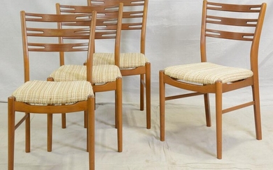 Set of 4 Mid Century Modern Dining Chairs