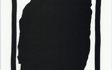 Sol LeWitt lithograph "Black Gouache" edition of 1000