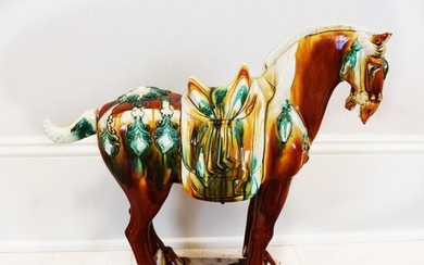 Tang-Style Ceramic Horse
