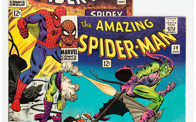 The Amazing Spider-Man #39 and 40 Group (Marvel, 1966)...