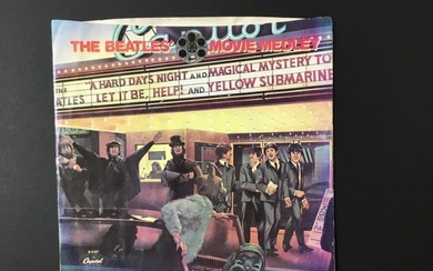 The Beatles Movie Medley 1982 Capitol Records 45RPM
