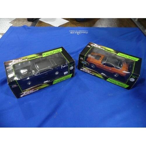 The Fast and The Furious; An Ertl RC2 Joyride 1:18 scale die...