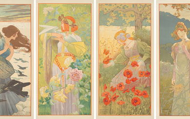 The Four Seasons. 1900.