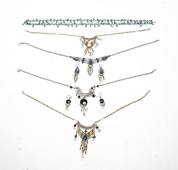 Tribal Inspired Jewelry, Woman's, 7 Pcs