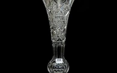 Trumpet Vase, ABCG, Norma Pattern by C.F. Monroe