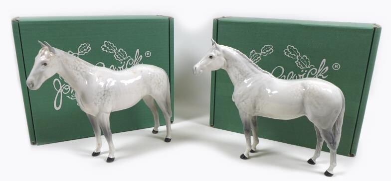 Two Beswick horses, including 'Imperial', model 1557, grey -...