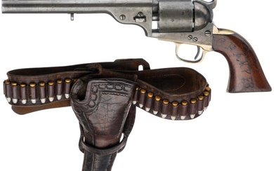 Un revolver Colt Model 1871-72 Open Top Cal. .44RF Long, SN. 529, même numéro, fabrication...