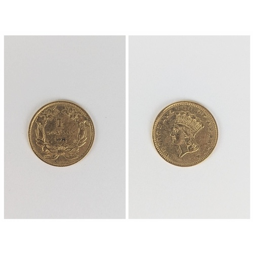United States of America - a 'Large Indian Head' gold One Do...