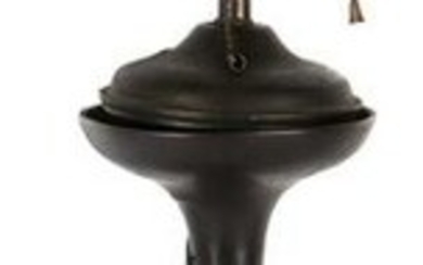 VINTAGE ASAIN BRONZE DRAGON TABLE LAMP