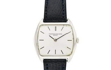 Vacheron & Constantin Tonneau Watch in 18K White Gold