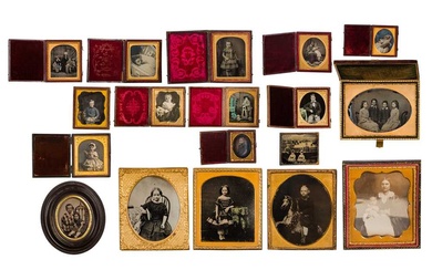 Various Ambrotypists & Daguerreians, c.1850s-60s