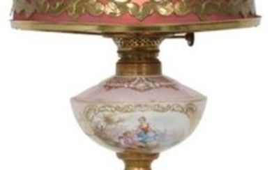 Victorian Banquet Lamp