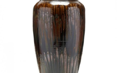 Western NC, Kim Ellington, Tall Alkaline Glazed Vase