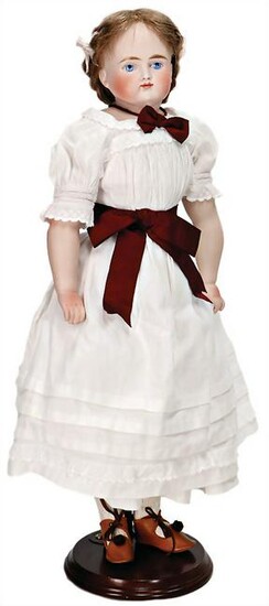 bisque porcelain shoulder headed doll, Belton-type, 50