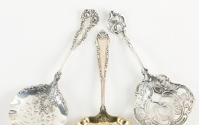 Franks Smith and Other American Sterling Silver Bon Bon Spoons