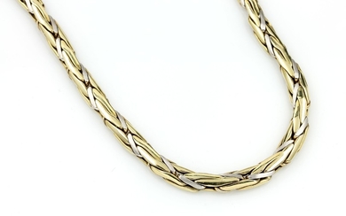 14 kt gold necklace, approx. 30.7 g...