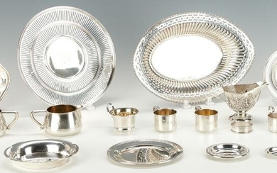 19 Pcs. Assorted Sterling Hollowware, incl. Reed &