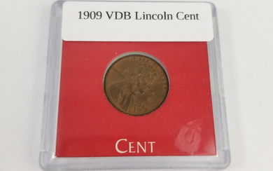 1909 VDB Lincoln Cent Higher Grade