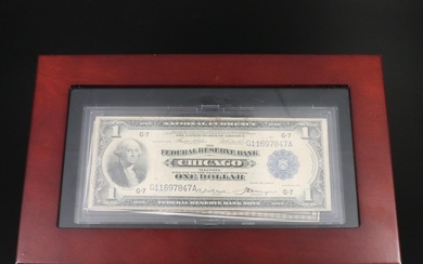 1918 One Dollar National Bank Note