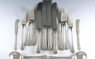 23 pc Towle Lady Mary Sterling Flatware
