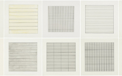AGNES MARTIN (1912-2004), Paintings and Drawings 1974-1990