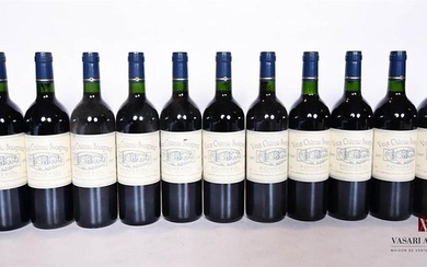 11 bouteilles VIEUX CHÂTEAU BOURGNEUF Pomerol 1997…