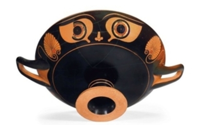 AN ATTIC BILINGUAL EYE-CUP, CIRCA 520-510 B.C.