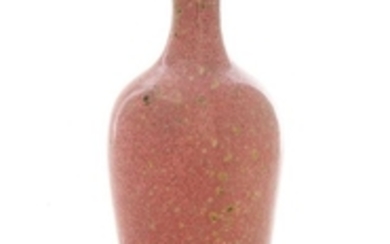 * A Chinese Peachbloom Glazed Porcelain Amphora Vase, Liuyezun