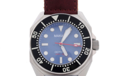 MAKARA - a limited edition gentleman's stainless steel Octopus wrist watch. View more details