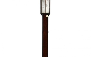 A George III Mahogany Stick Barometer, London