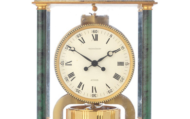 A Jaeger Le Coultre Atmos clock circa 1970, the dial...