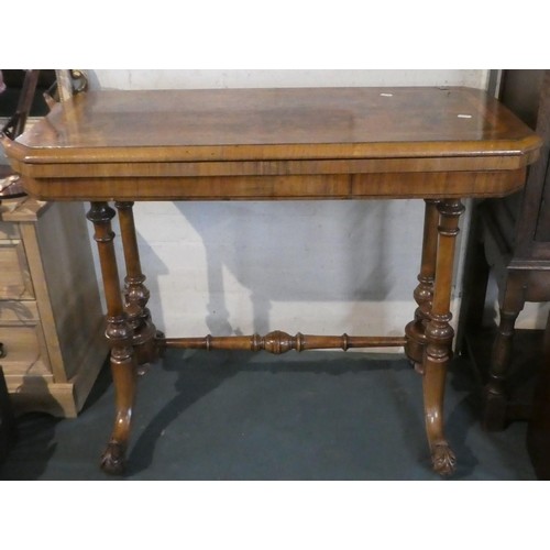 A Mid 19th Century Mahogany Lift and Twist Games Table with ...