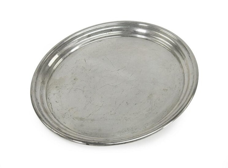 A Randahl Sterling Silver Round Tray.