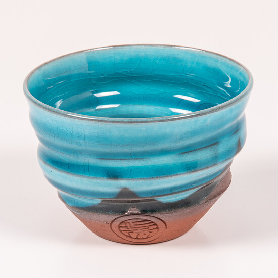 A Studio Pottery Porcelain Vase