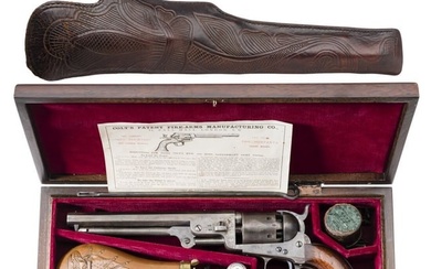 A cased Colt Mod. 1851 Navy, London