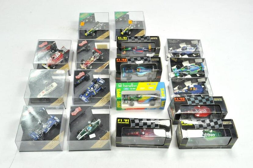 A quantity of Racing Cars, mostly Formula One issues