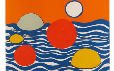 Alexander Calder (1898-1976) Orange Ciel