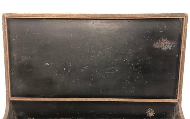 American School Wood-Framed Blackboard Late 19th/early 20th century